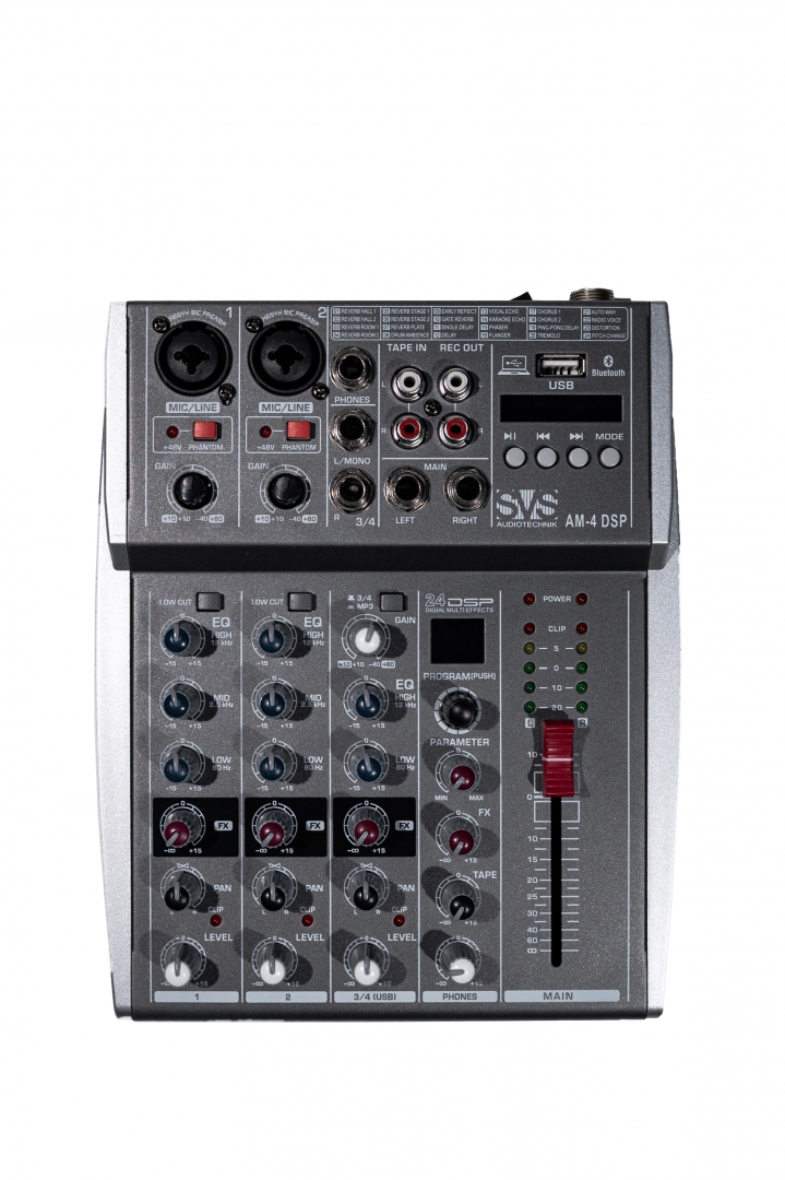 SVS Audiotechnik mixers AM-4 DSP Аналоговый микшерный пульт, 4-канала в Ангарске