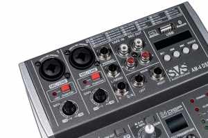 SVS Audiotechnik mixers AM-4 DSP Аналоговый микшерный пульт, 4-канала в Ангарске
